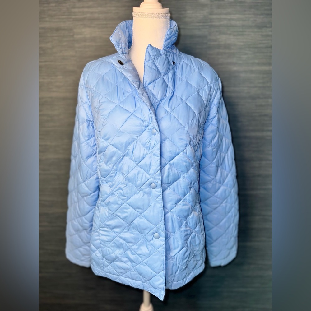 L.L. Bean Blue Quilted Women's Jacket Women’s Small Regular
